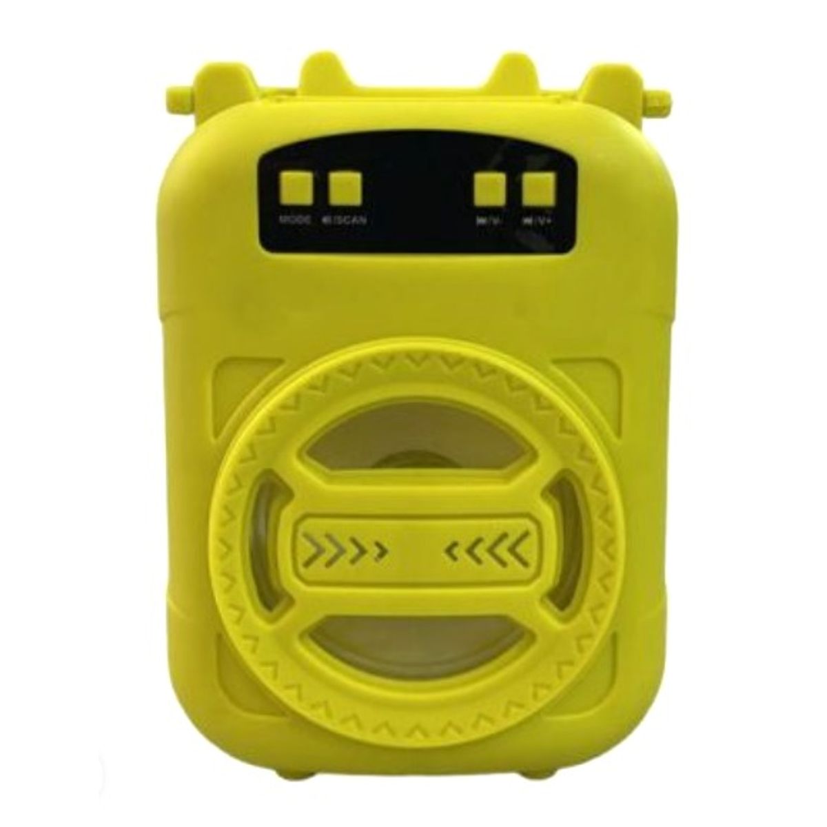 GENERICO - Altavoz portátil Bluetooth de 3 pulgadas LM-S375, inalámbrico Amarillo