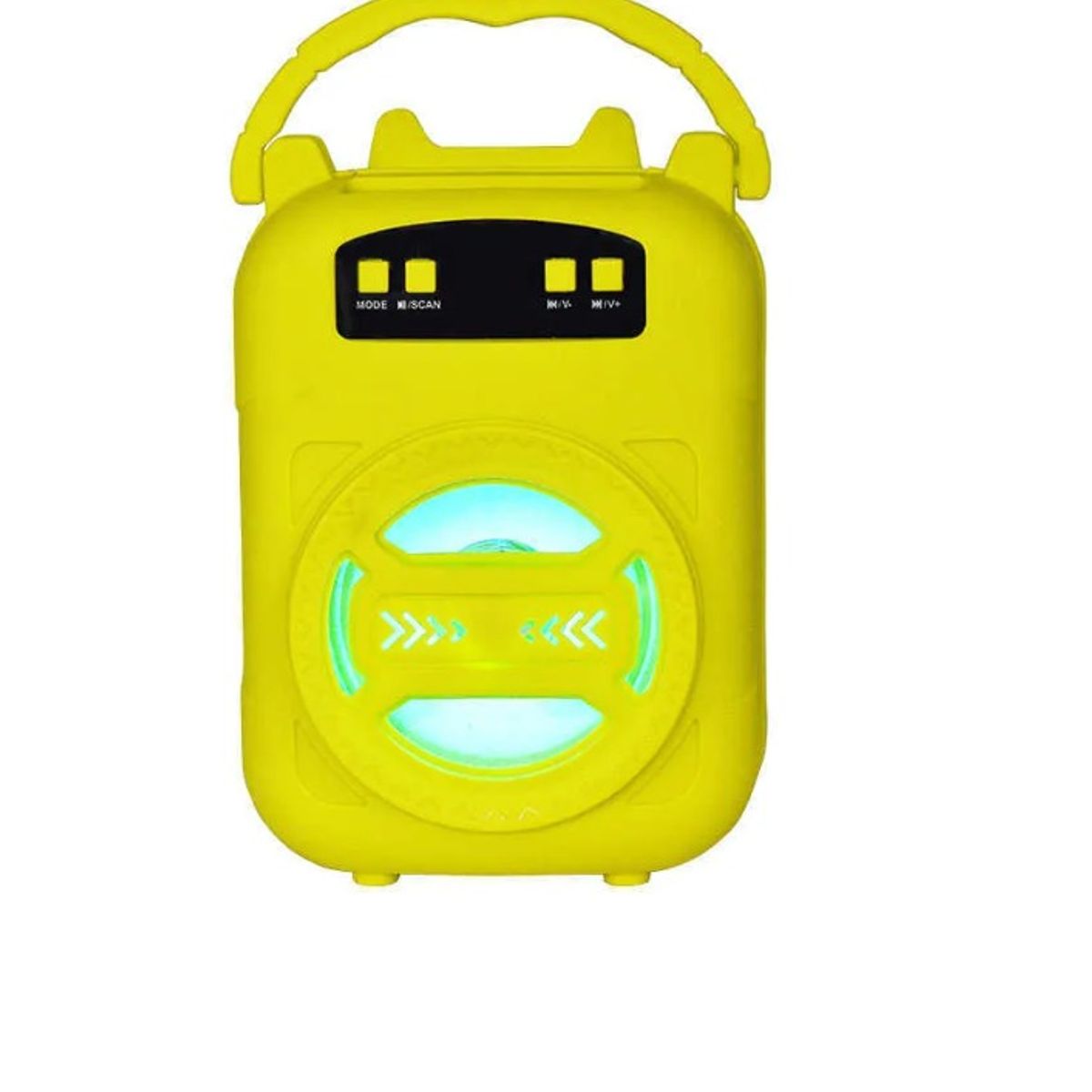GENERICO - Altavoz portátil Bluetooth de 3 pulgadas LM-S375, inalámbrico Amarillo