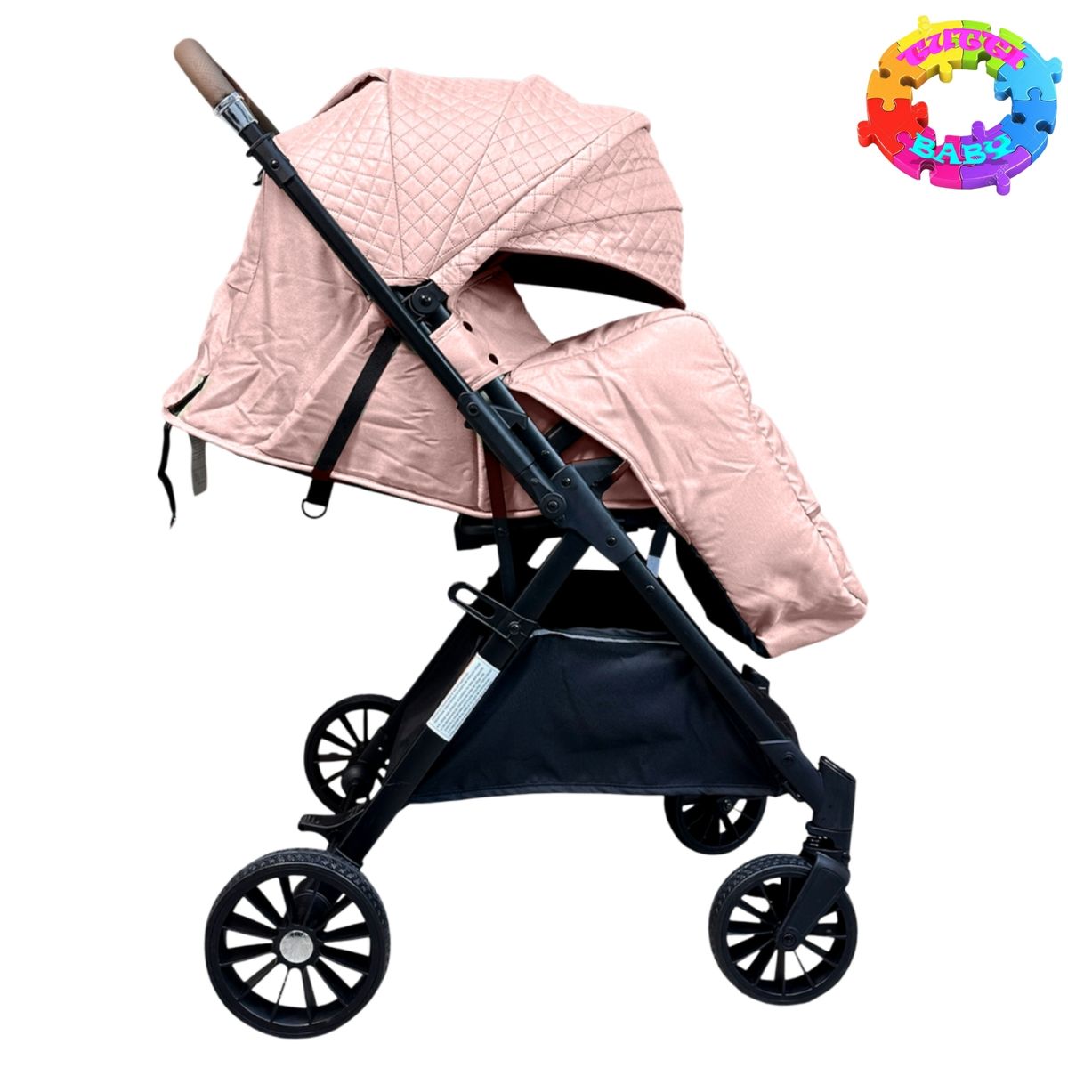 HI BABY - COCHE MALETA MARSELLA DE LUJO CON MANGO REVERSIBLE