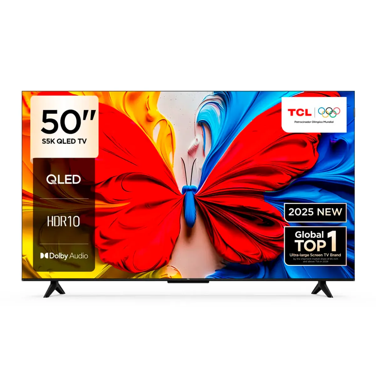 TCL - Televisor TCL QLED 50 Full HD Smart Google TV 50S5K