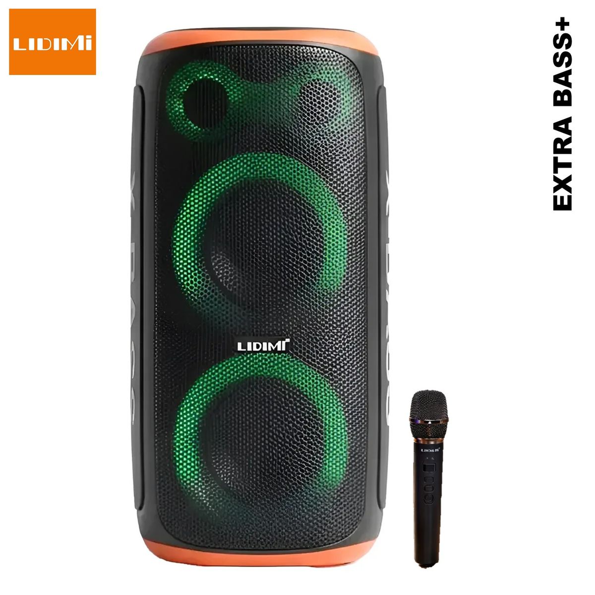 LIDIMI - Parlante Bluetooth Lidimi Ld-s947ac Xbass USB FM Karaoke