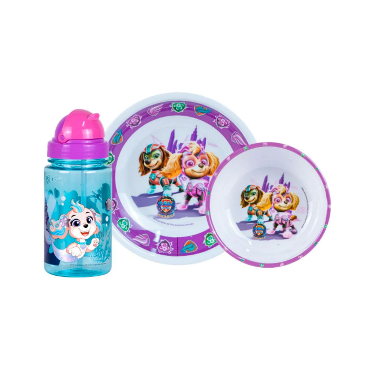 SCOOL - Vajilla Infantil Paw Patrol N + Tomatodo Scool Melamine 703522