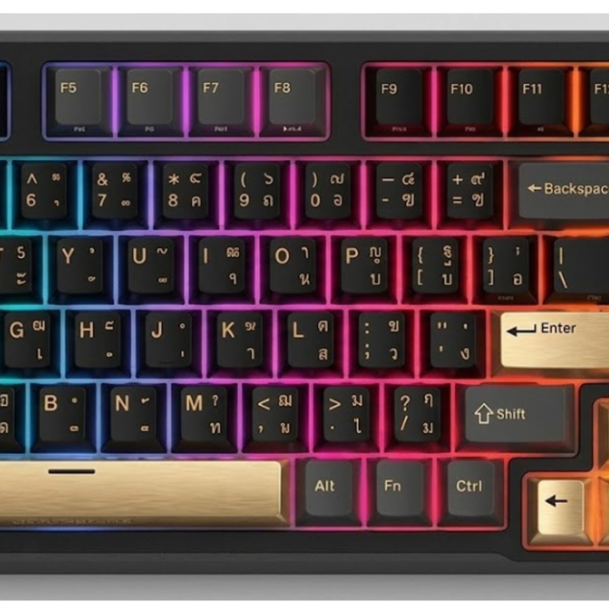 ROYAL KLUDGE - Royal Kludge - Teclado S98 Wireless 98% Phantom Switch Chartreuse