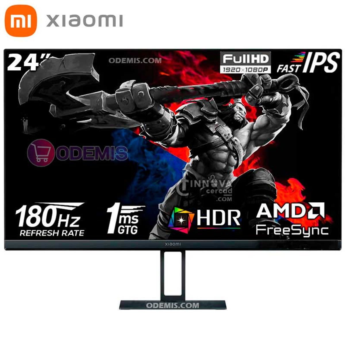 XIAOMI - MONITOR XIAOMI GAMING G24I 180HZ FHD IPS 1MS