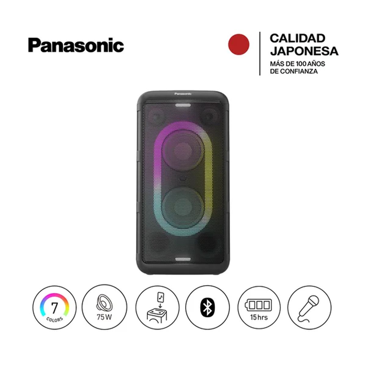 PANASONIC - Parlante Bluetooth Panasonic - SC-BMAX10E-K