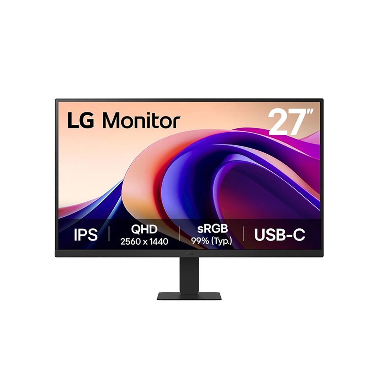 LG - Monitor Plano LG 27U631A-B, 27 QHD IPS,100 Hz, HDMI, HDR10, HDR