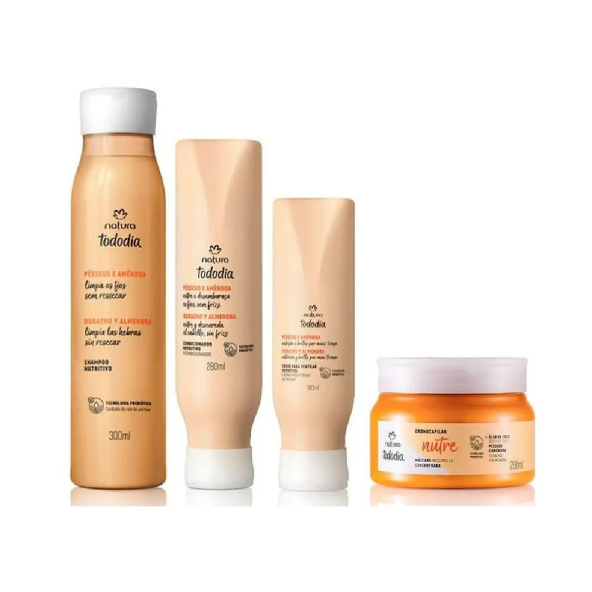 Natura - Shampoo + acondicionador + cpp + masc kit tododia nutrición