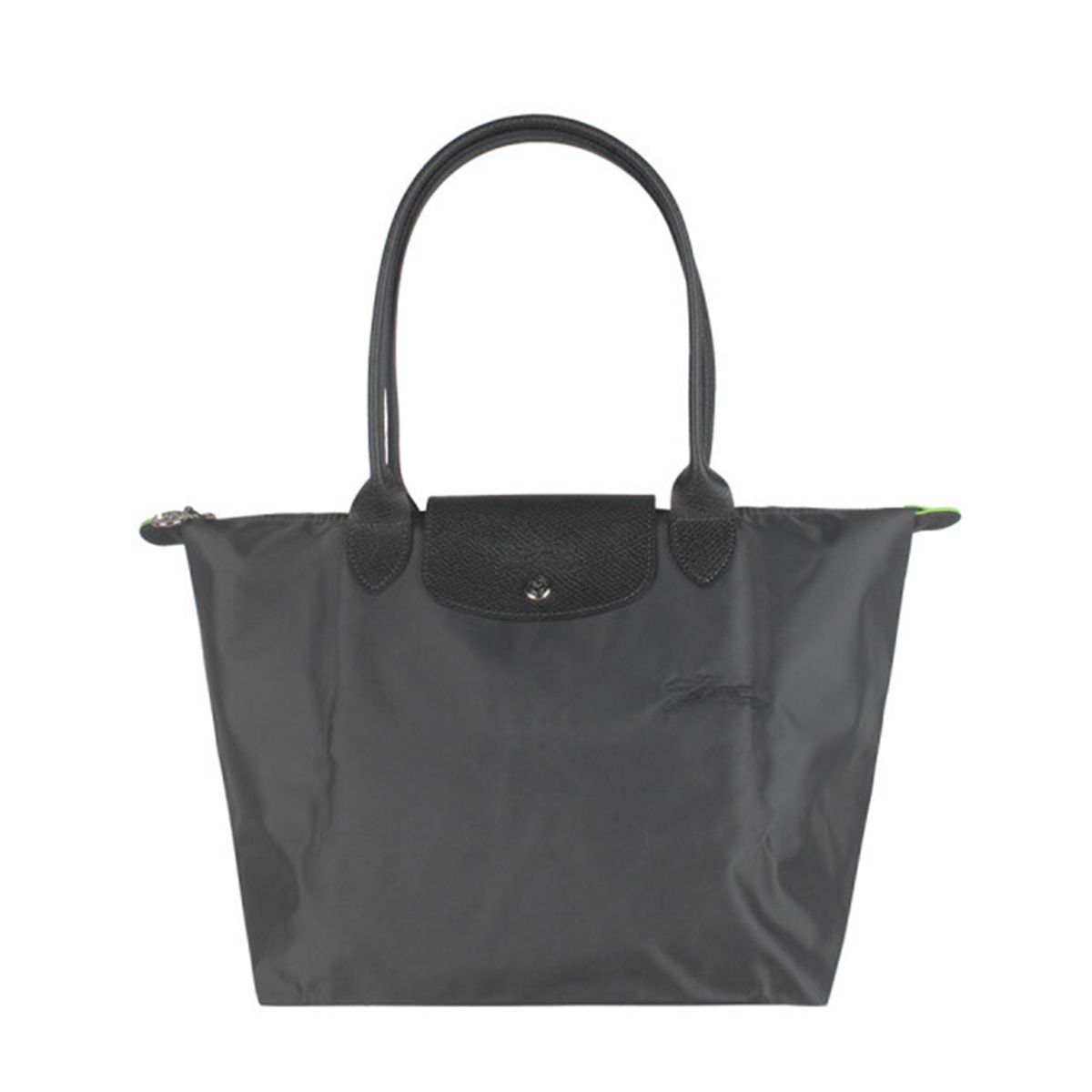 LONGCHAMP - Longchamp Le Pliage Green Bolso bandolera mujer en grafito L2605 919