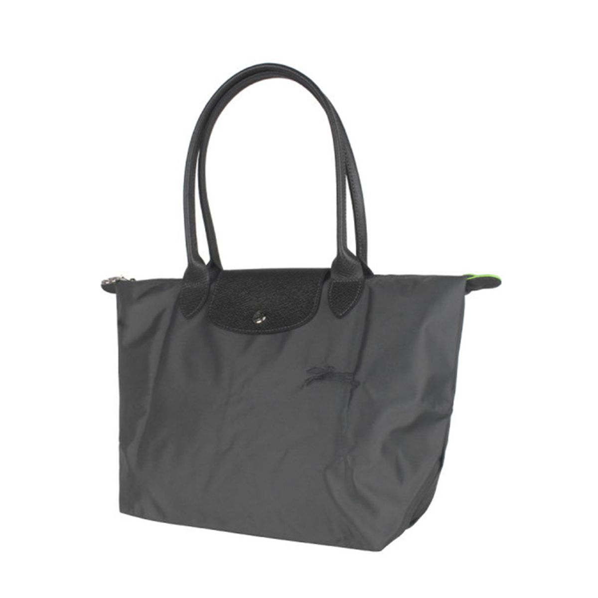 LONGCHAMP - Longchamp Le Pliage Green Bolso bandolera mujer en grafito L2605 919