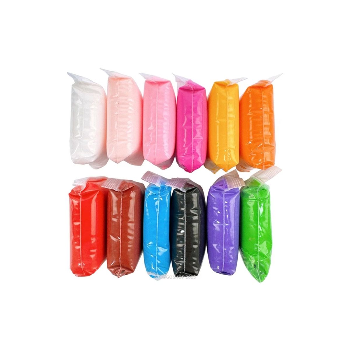 12 Didácticos Foamys Moldeables Multicolor, marca GENERICO - Foto Principal
