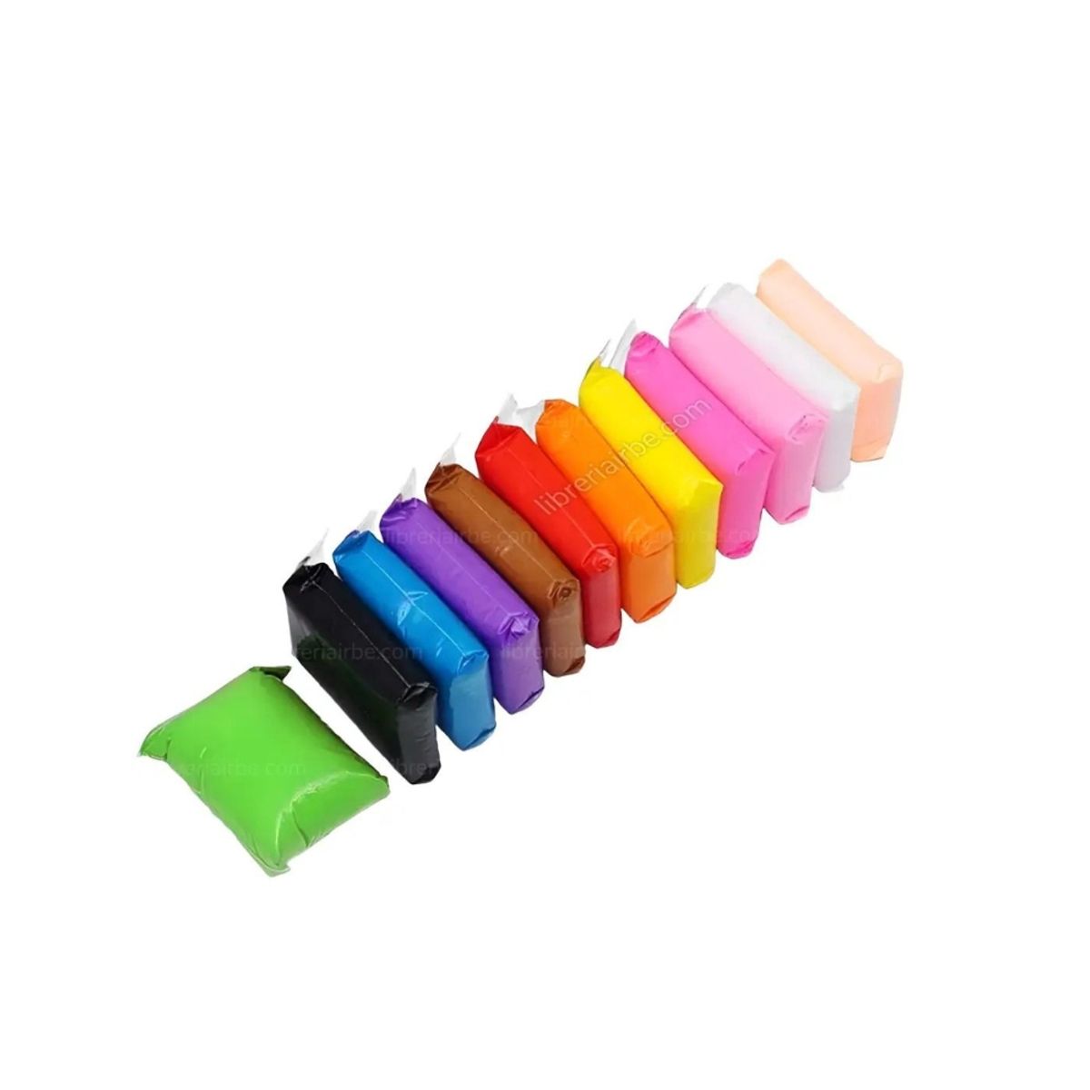 12 Didácticos Foamys Moldeables Multicolor, marca GENERICO - Foto 2