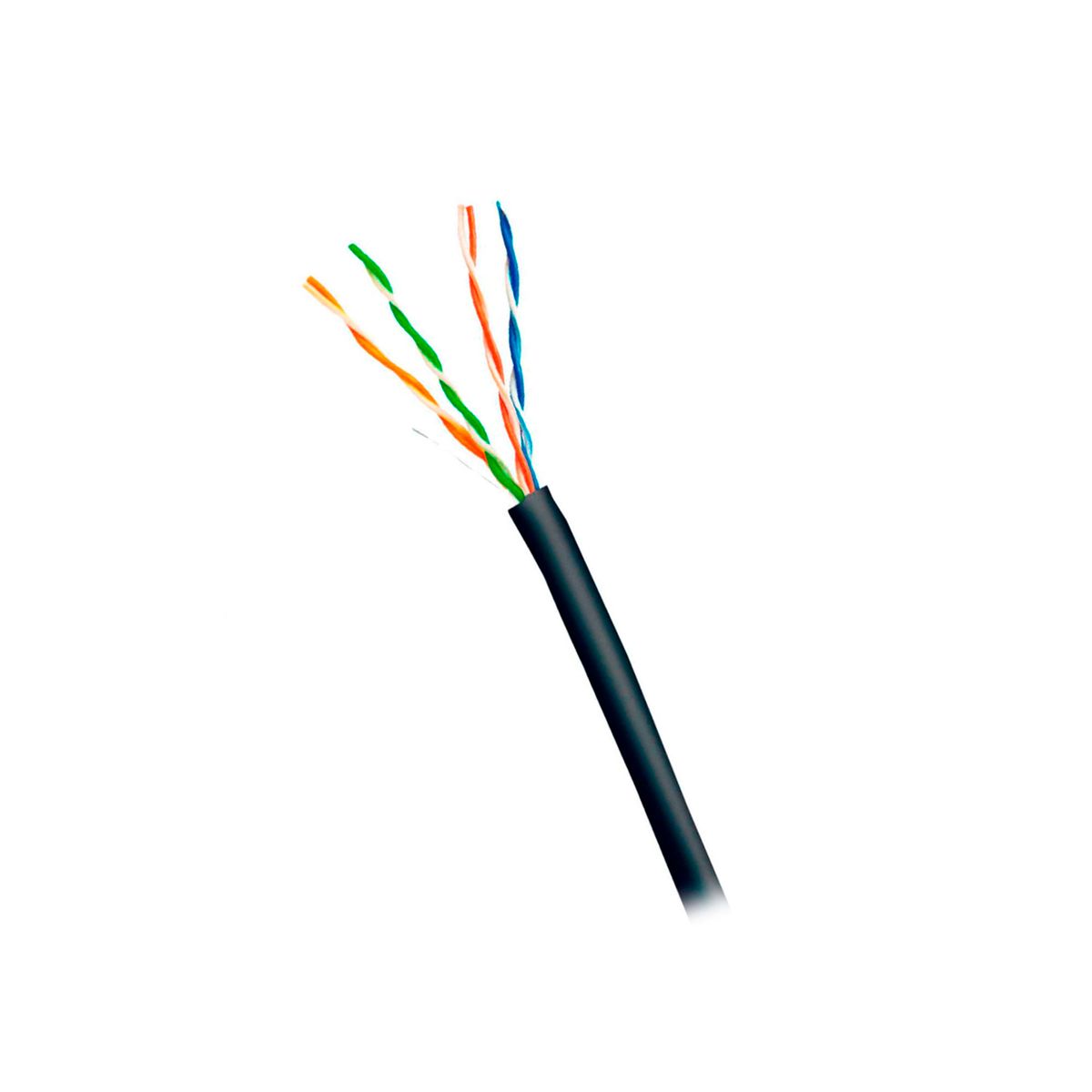 DIXON - CABLE DE RED DIXON 8041 CAT.5E 4PX24AWG X METRO NEGRO P-N 8041STP