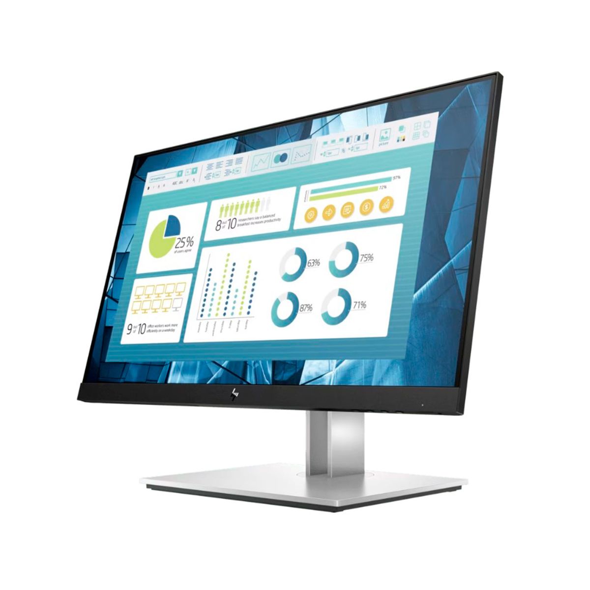 HP - MONITOR HP E22 G4  FHD 21.5 VGA-HDMI-DP-USB P-N9VH72AA