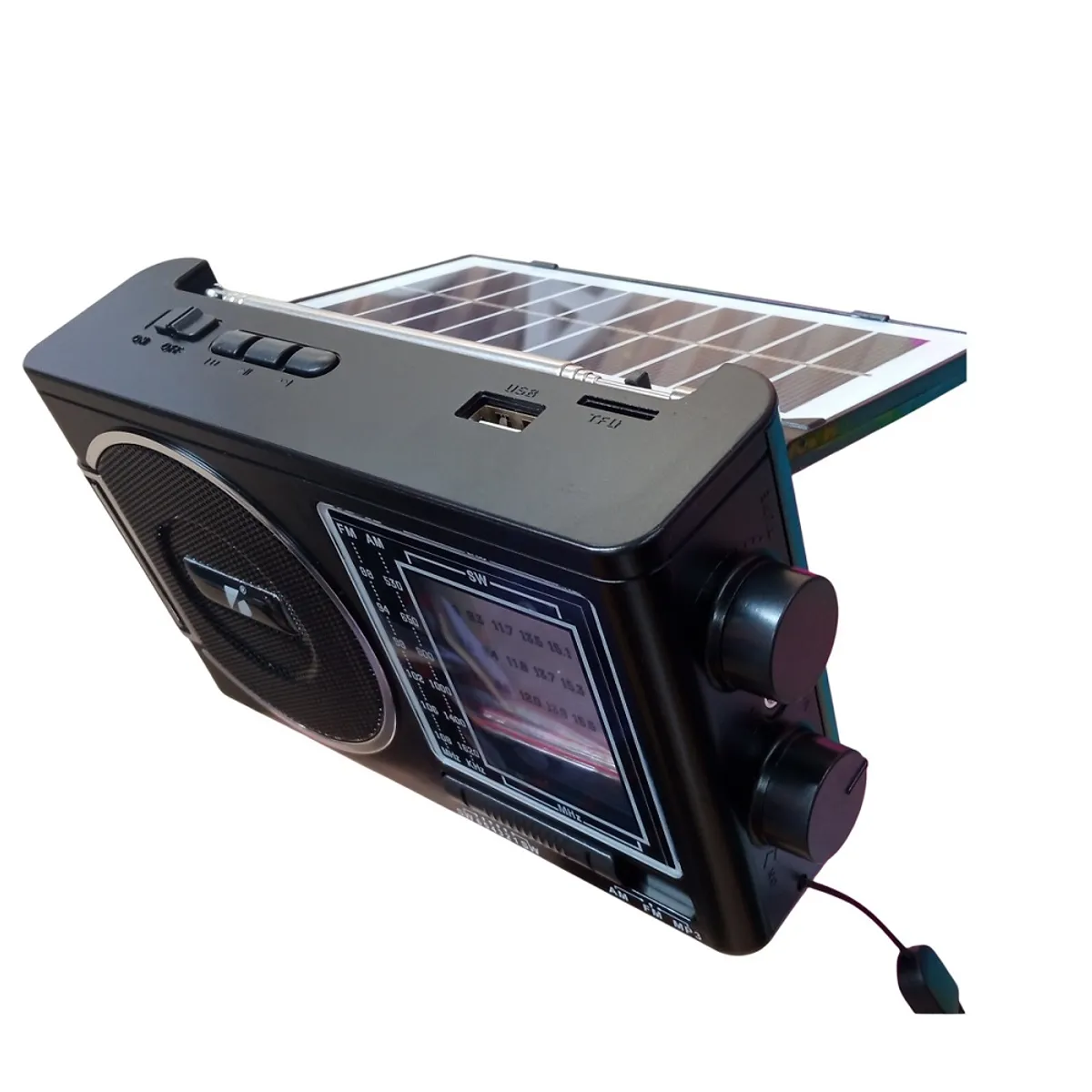 GENERICO - RADIO DE 8 BANDAS Y REPRODUCTOR DE MÚSICA USB/TF