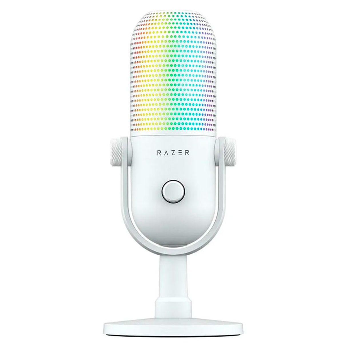 RAZER - Micrófono Razer Seiren V3 Chroma RGB USB Mic White Edition