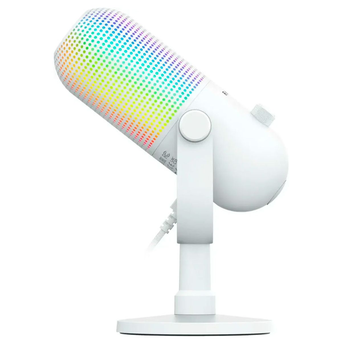 RAZER - Micrófono Razer Seiren V3 Chroma RGB USB Mic White Edition