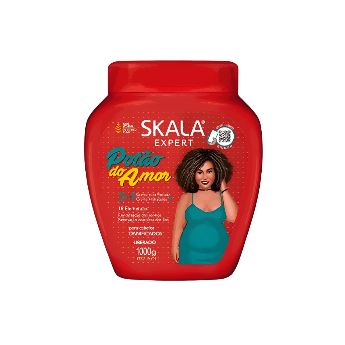 SKALA - Skala Expert Mascarilla Capilar Potão Do Amor 1kg para Cabello Maltratado