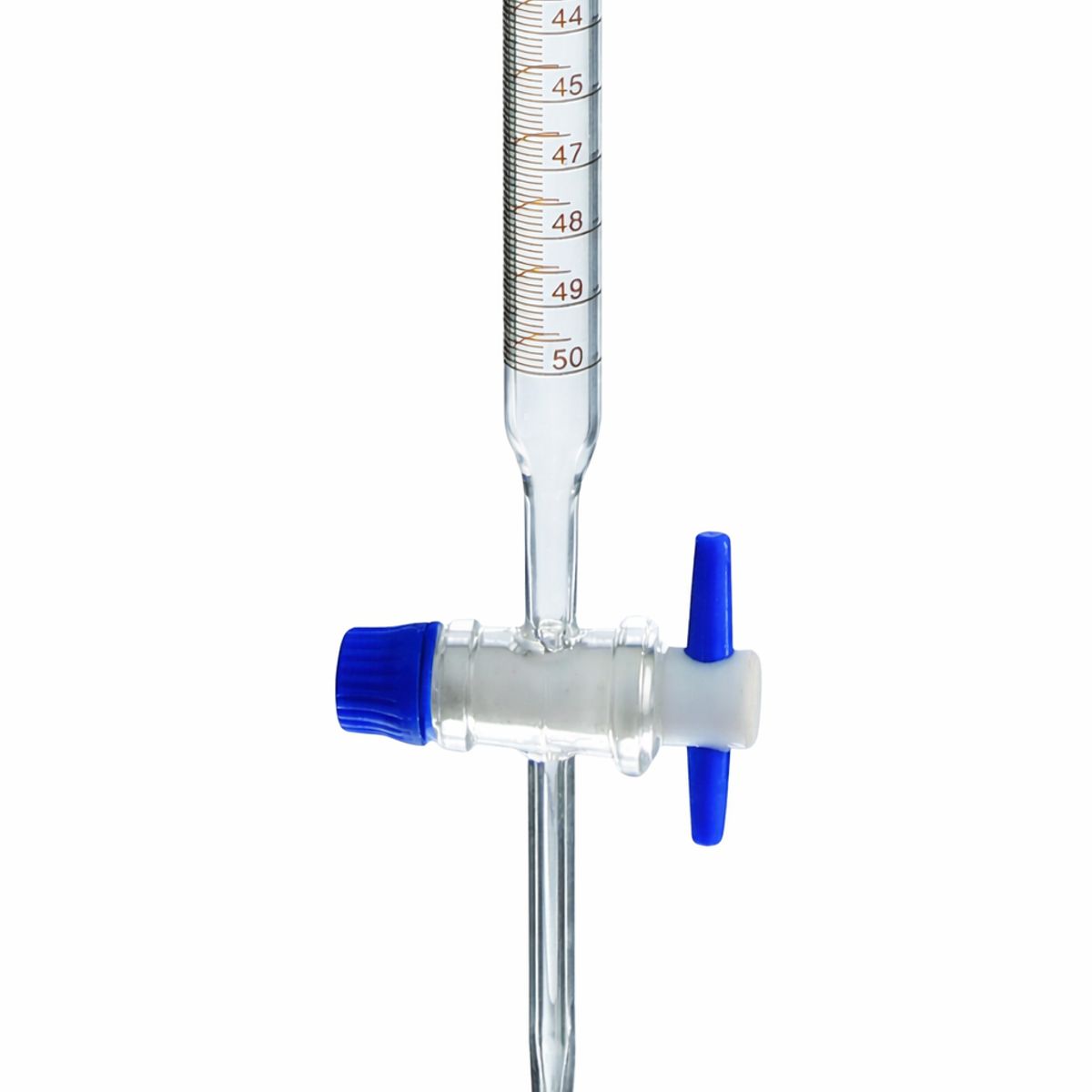 GENERICO - BURETA DE VIDRIO CON LLAVE DE TEFLON 100ML - BIOHALL