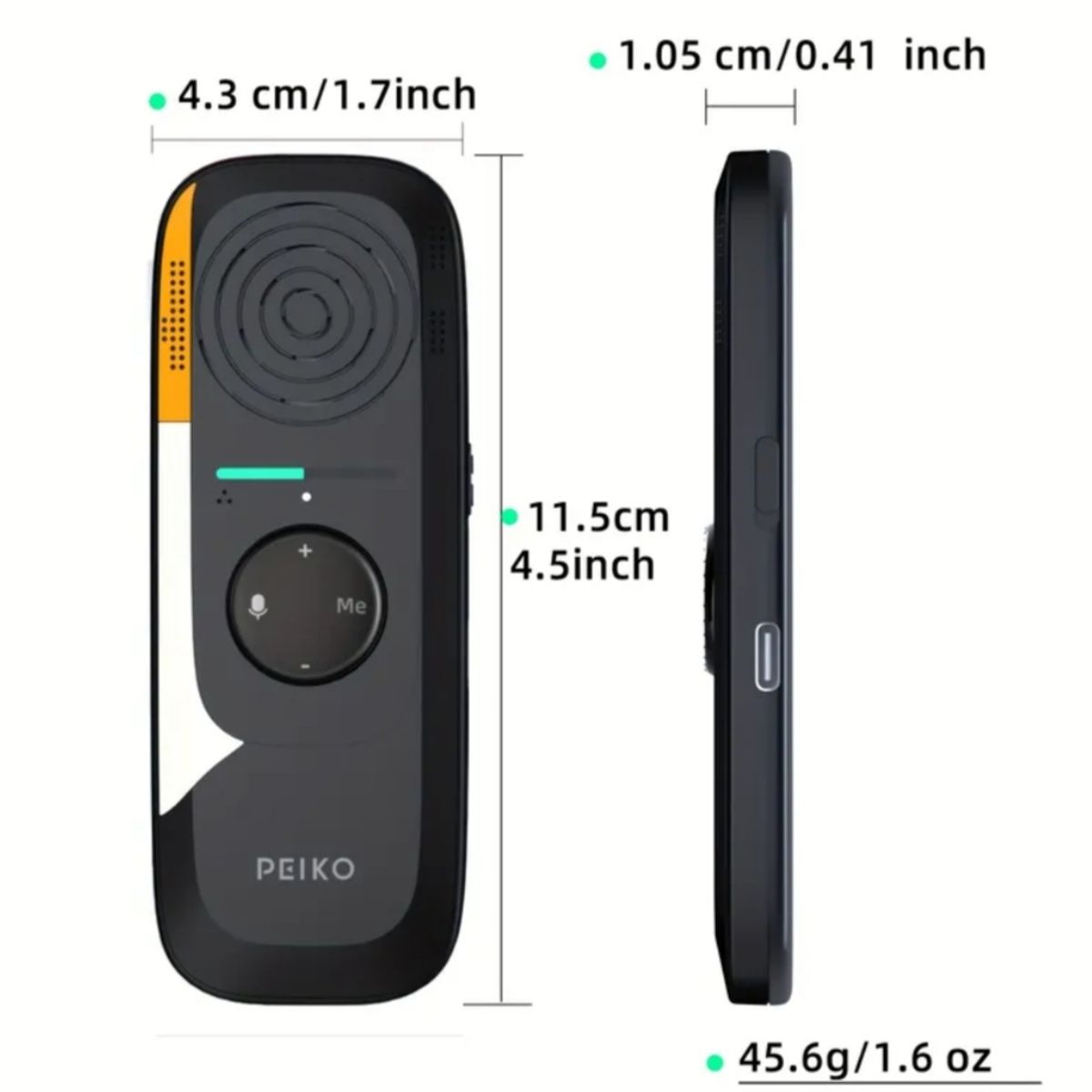 GENERICO - TRADUCTOR DE IDIOMAS PORTATIL 136 IDIOMAS RECARGABLE