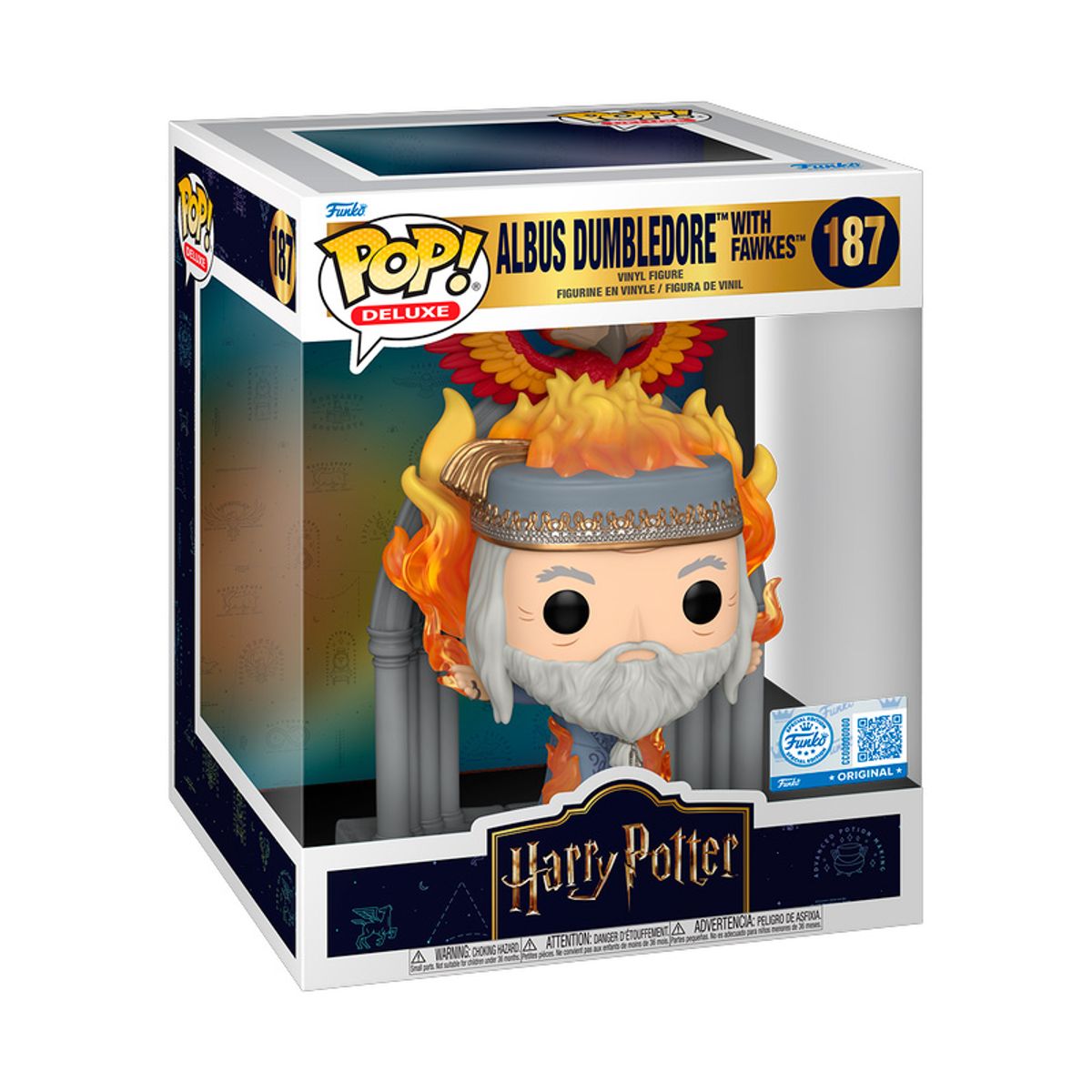 FUNKO - HARRY POTTER DUMBLEFORE WITH FAWKES 187