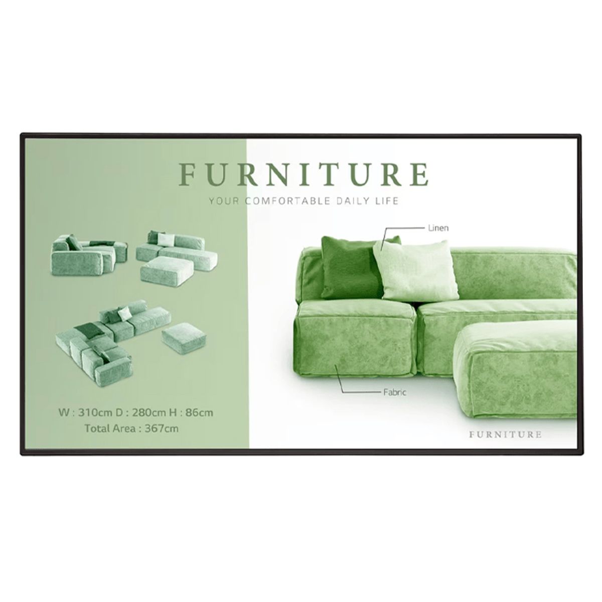 LG - Monitor Digital Signage LG 49UM5N-H, 49 UHD IPS, HDMI, DP, Speaker