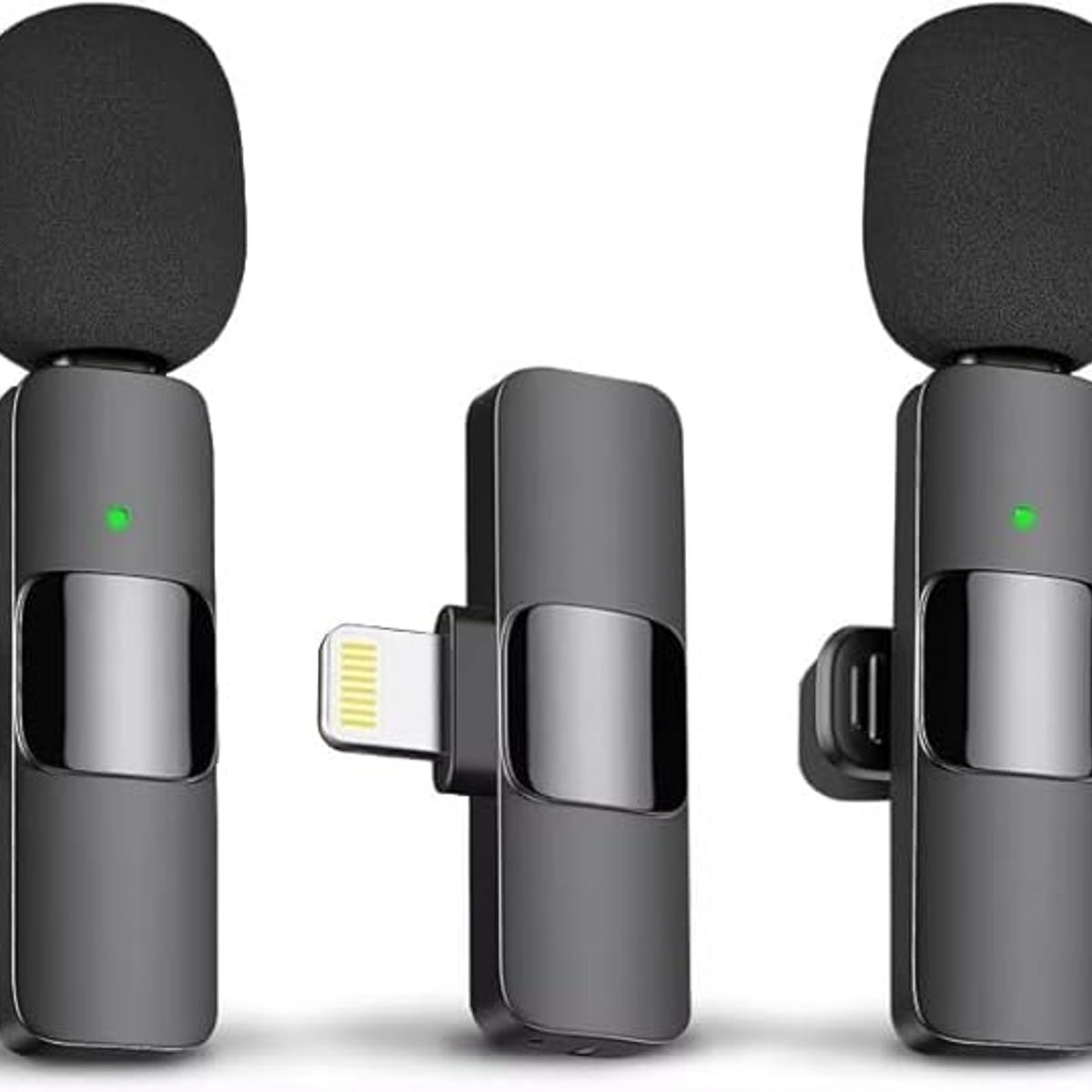 GENERICO - MICROFONO INALÁMBRICO  SOLA PERO K9 IPHONE LIGHTNING