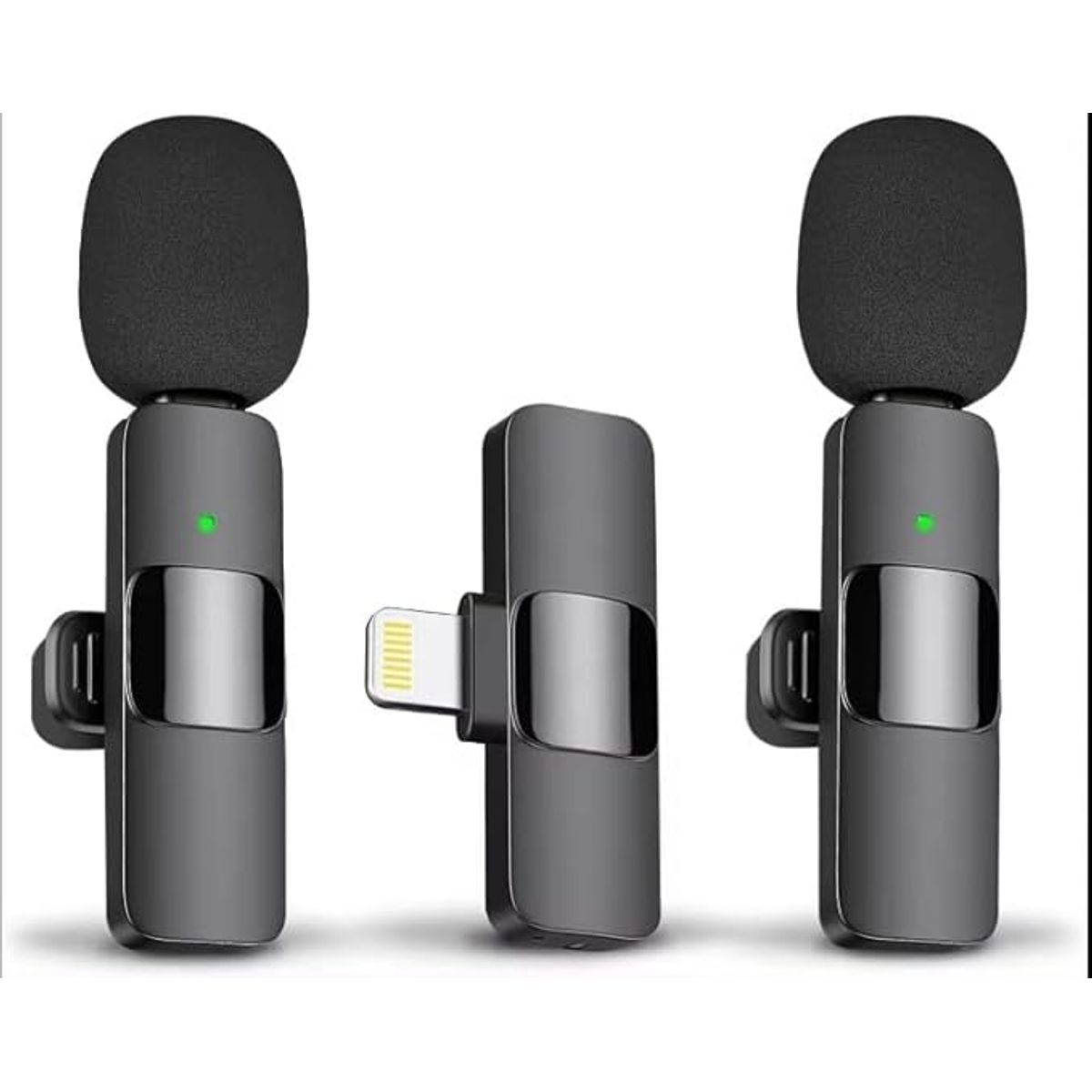 GENERICO - MICROFONO INALÁMBRICO  SOLA PERO K9 IPHONE LIGHTNING