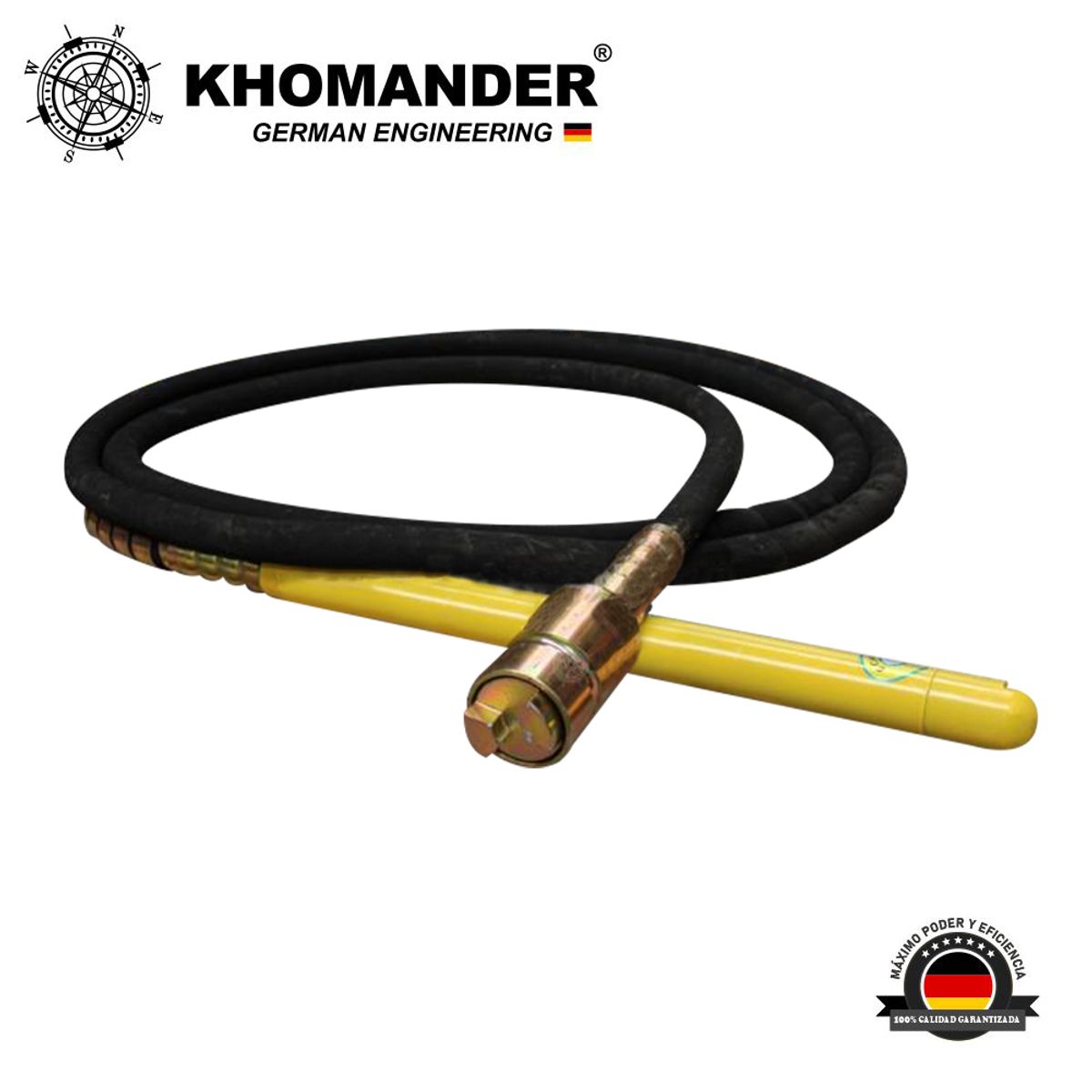 KHOMANDER - MANGUERA PARA VIBRADORA DE CONCRETO 2" X 6 METROS - KHOMANDER
