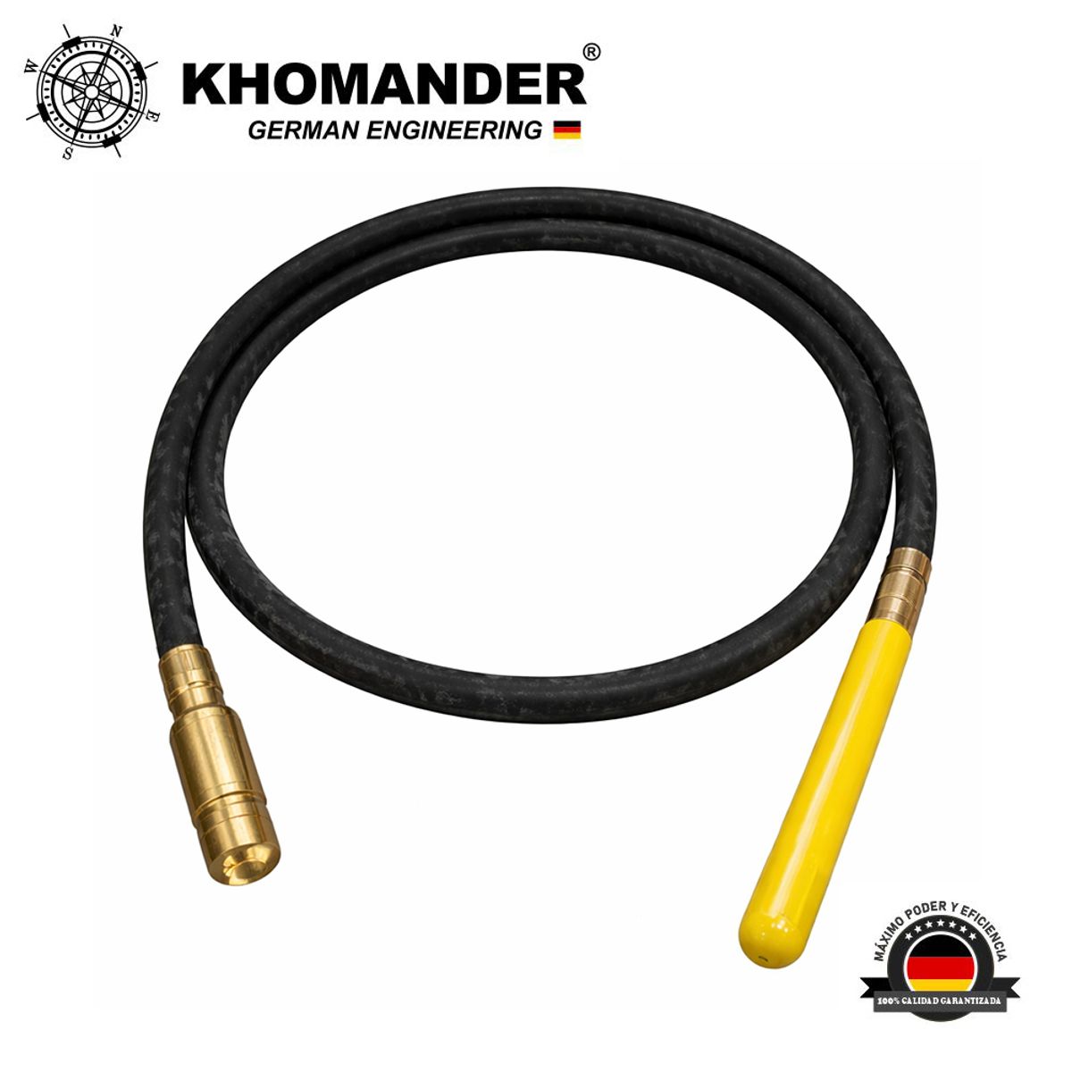 KHOMANDER - MANGUERA PARA VIBRADORA DE CONCRETO 2" X 6 METROS - KHOMANDER