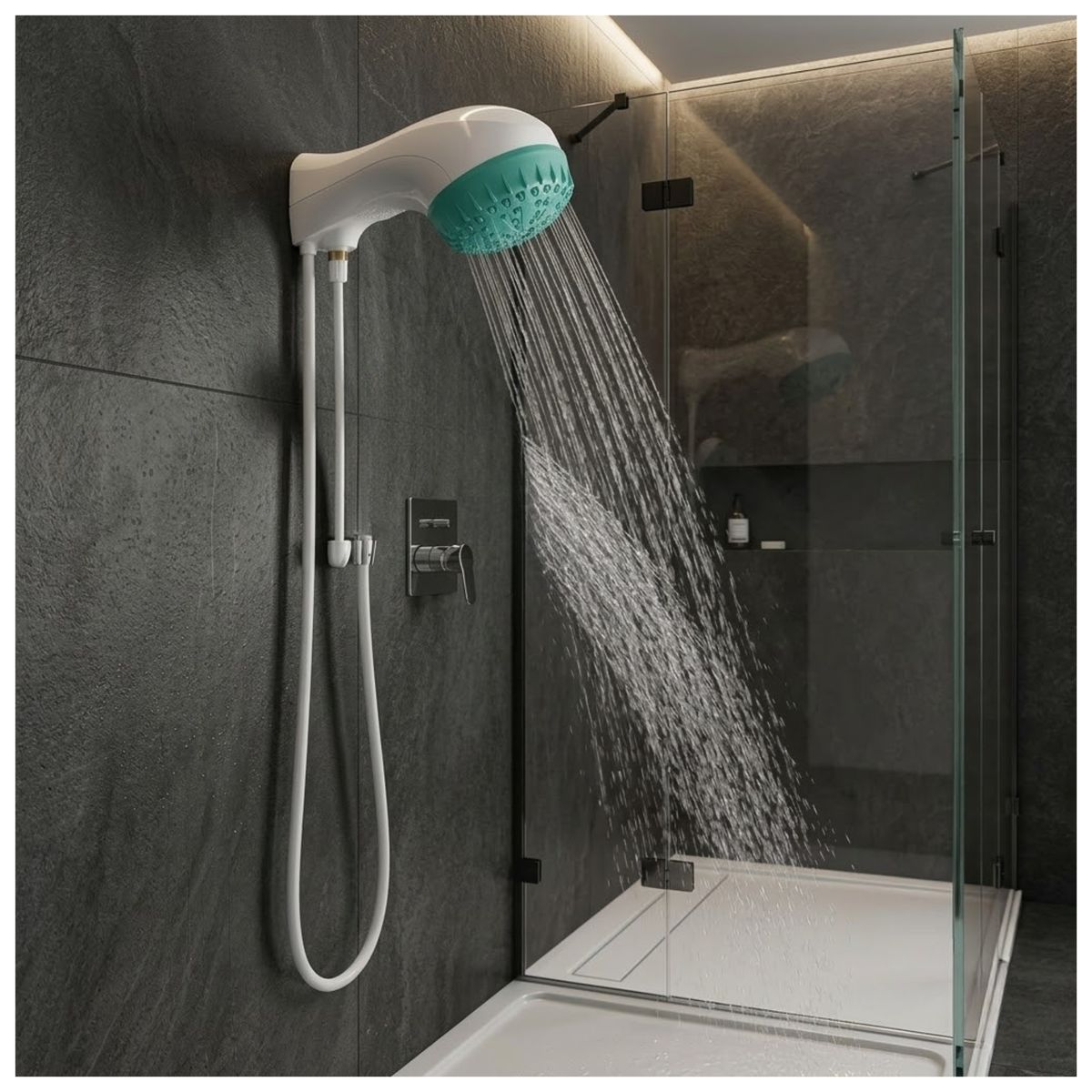 TRAMONTINA - DUCHA TERMA ELECTRICA 4 TEMPERATUAS 6500W 58000/074 TRAMONTINA