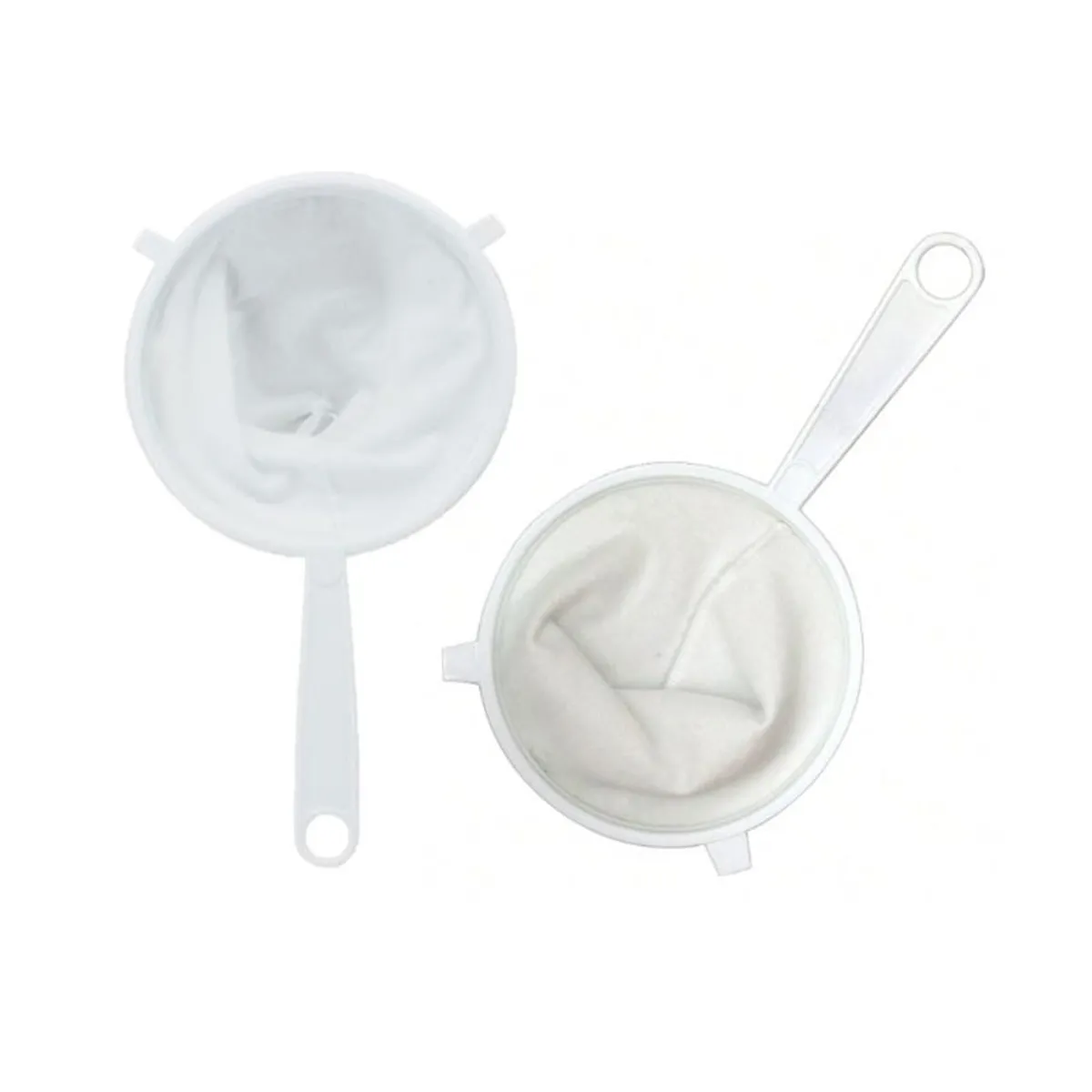 GENERICO - Colador De Tela Color Blanco 22 CM Franela De Tela Blanca  X 1 UND