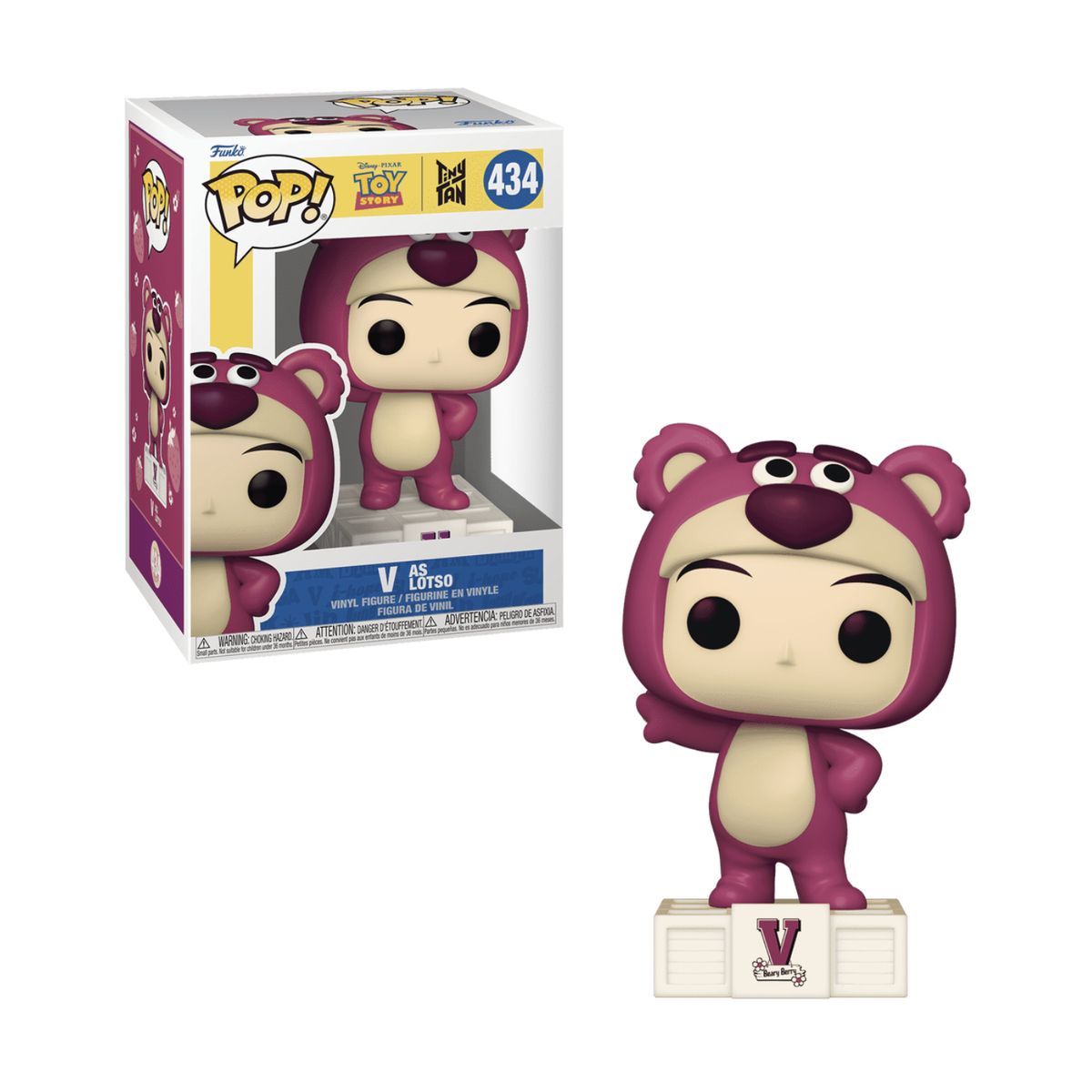 V como Lotso Funko Pop 434 BTS y Toy Story, marca FUNKO - Foto Principal