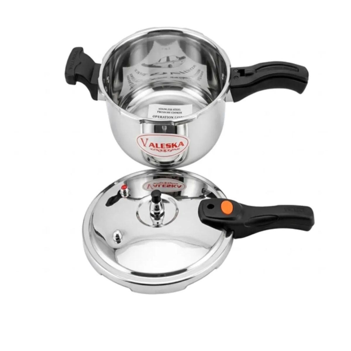 GENERICO - Olla a presión Valeska de acero inoxidable 11 litros