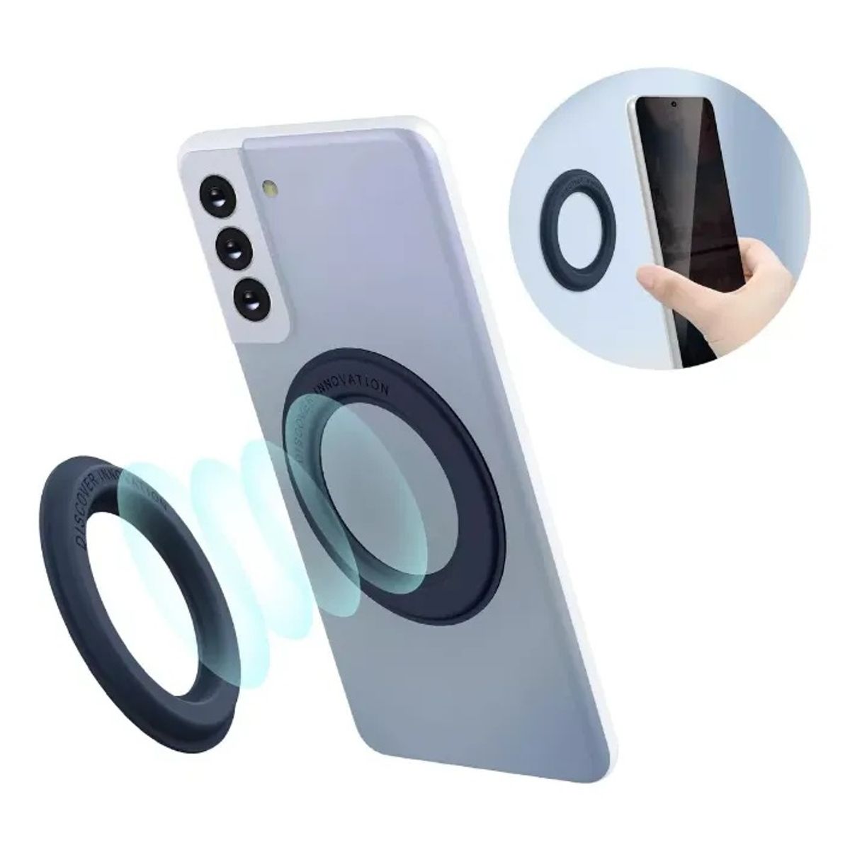 GENERICO - Holder Soporte Magnetico Para Magsafe Iphone 1716151413