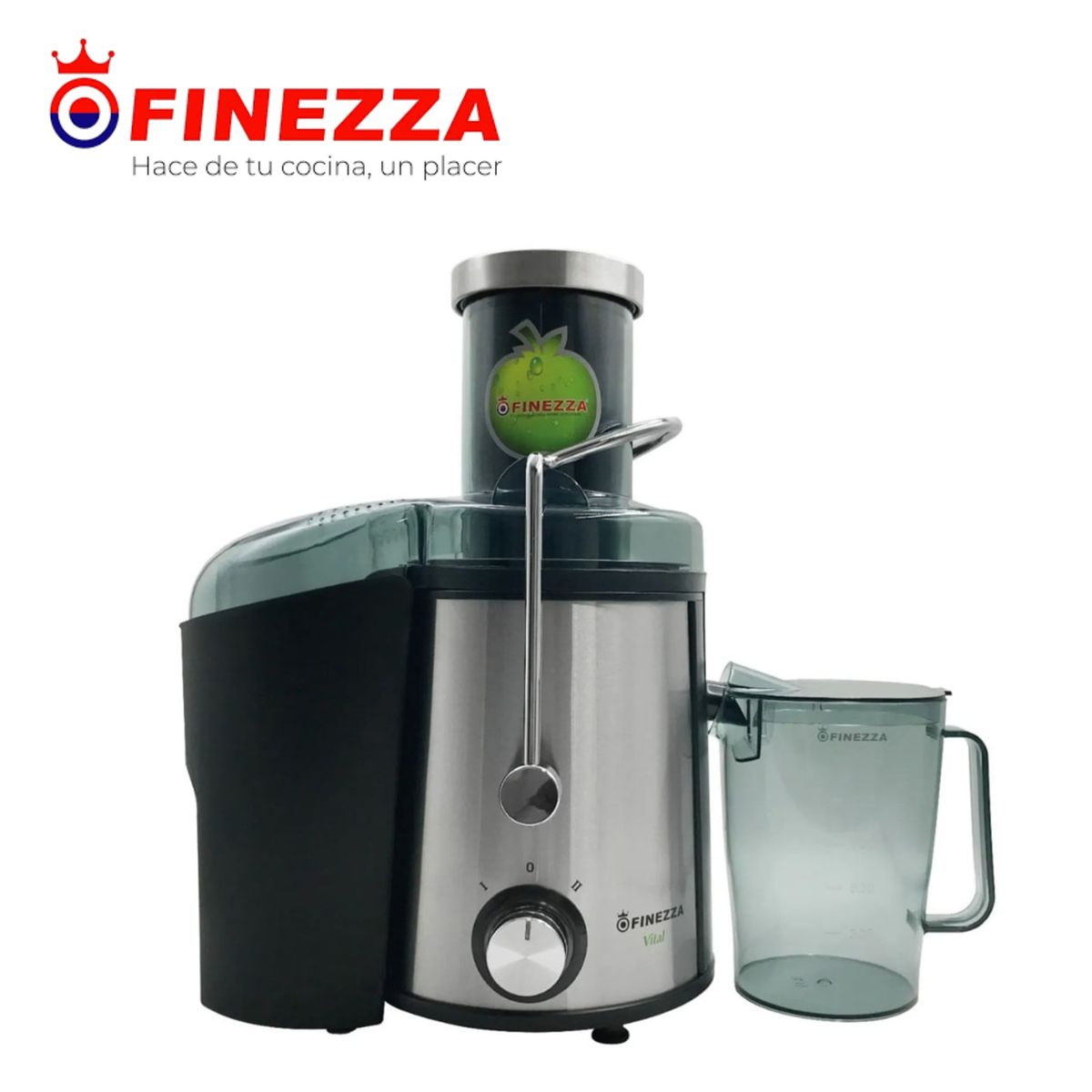 FINEZZA - Extractor FINEZZA de 800 W 1.1 lts. FZ-A6240EX