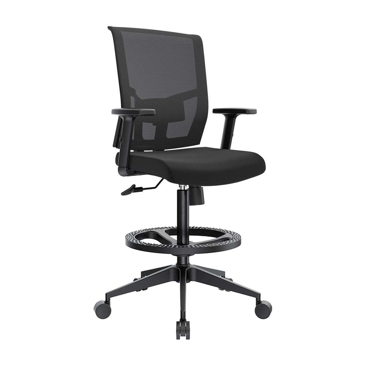 ALTHEA CONFORT - Silla Delphi I Cajero Ergonómica Bn An Negro Althea Confort