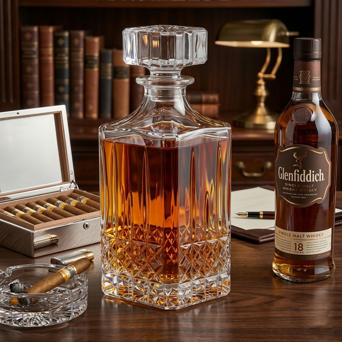 GENERICO - Set de Bar Premium Licorera El Gran Gatsby & Hielera Daisy