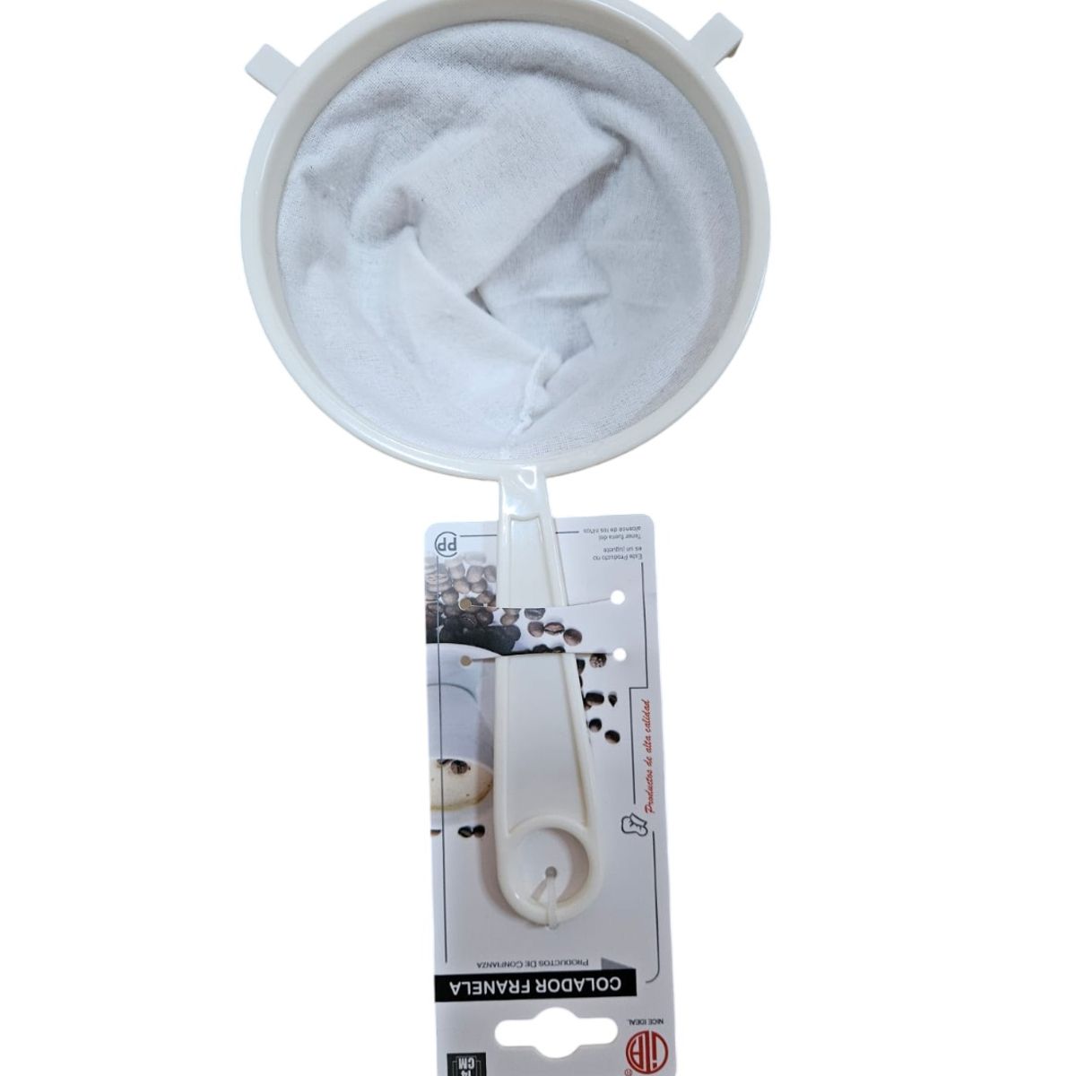 GENERICO - Colador Ultrafino De Cocina X 3 UND Tela De Queso 22 CM