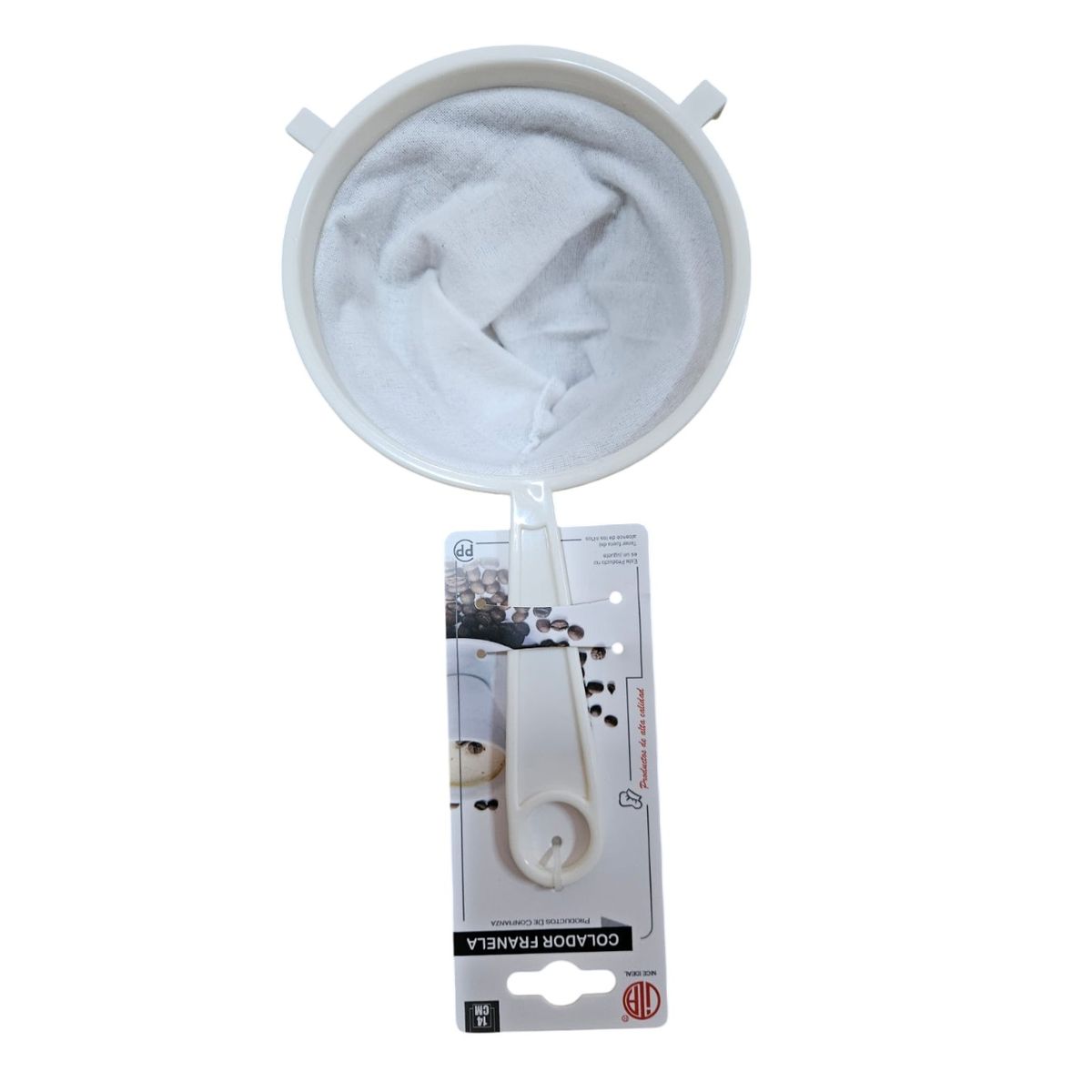 GENERICO - Colador Ultrafino De Cocina X 3 UND Tela De Queso 22 CM