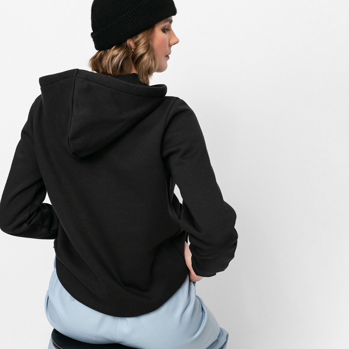 DICKIES - SUDADERA CON CAPUCHA CLASSIC DICKIES GIRL JUNIORS - NEGRO