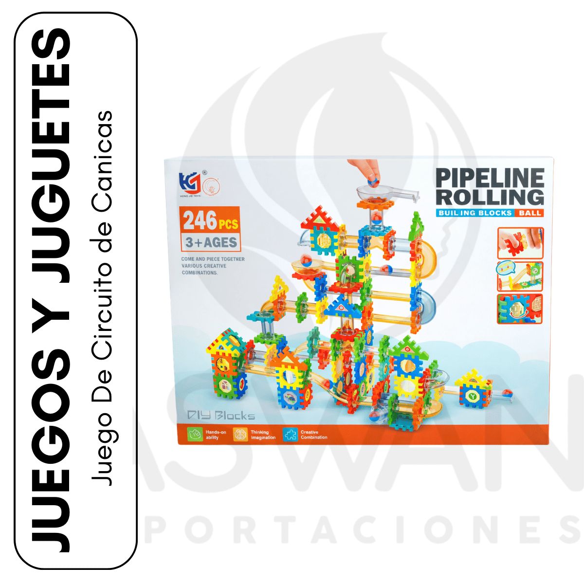 Juego De Circuito de Canicas, marca GENERICO - Foto Principal