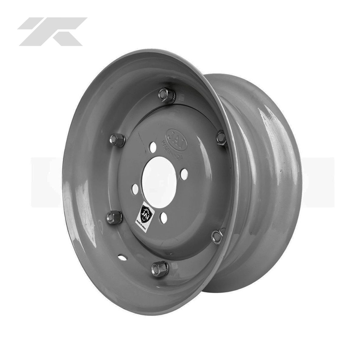 TVS - Aro Tvs King 400-8 6 Pernos Standard Gris