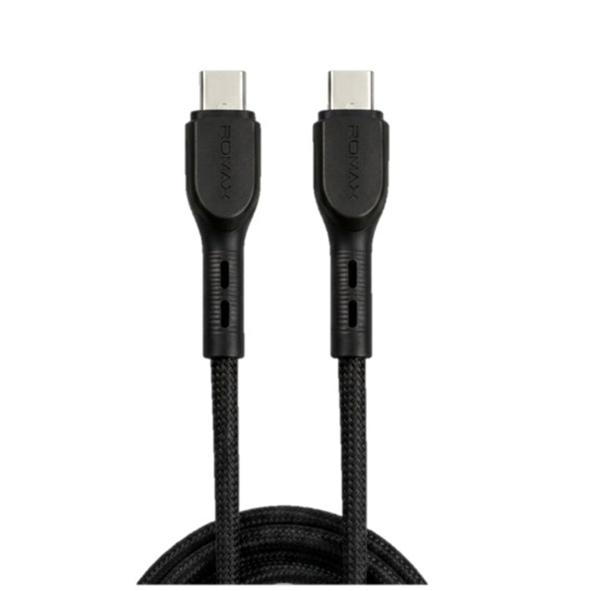 ROMAX - CABLE 6A TIPO C-C 100W 1M NEGRO