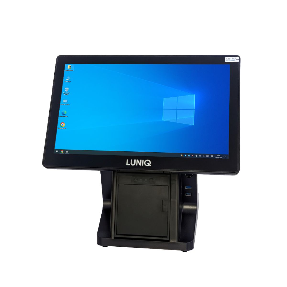 GENERICO - All in One POS 15.6 + Pantalla Cliente 15.6  Impresora 80mm Integrada  Core i5  8GB RAM  256GB SSD  Pantalla Táctil