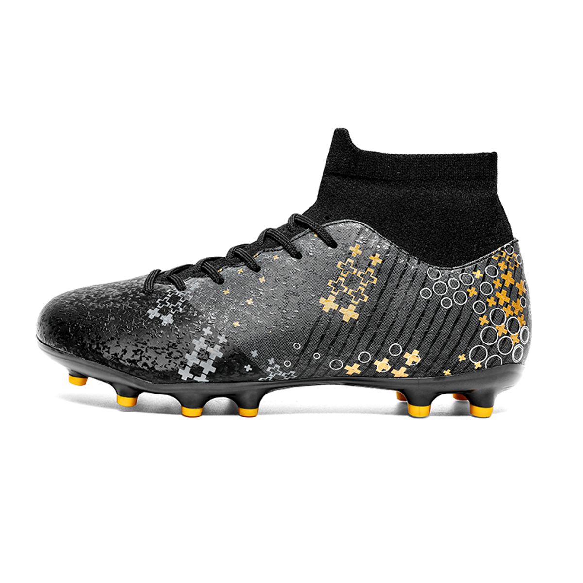 SHANDIAN - Zapatillas de Fútbol Hombre FG zapatos hombre Blanco