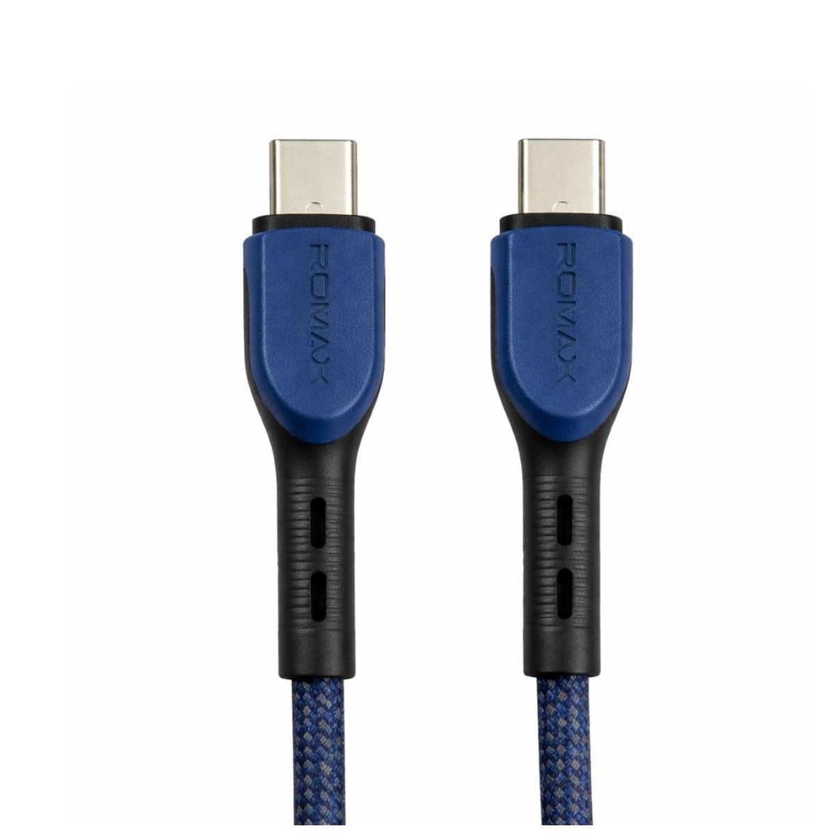 ROMAX - CABLE 6A TIPO C-C 100W 1M AZUL