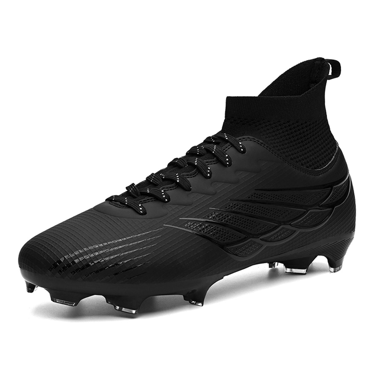 SHANDIAN - Zapatillas de Fútbol Hombre FG zapatos hombre Negro