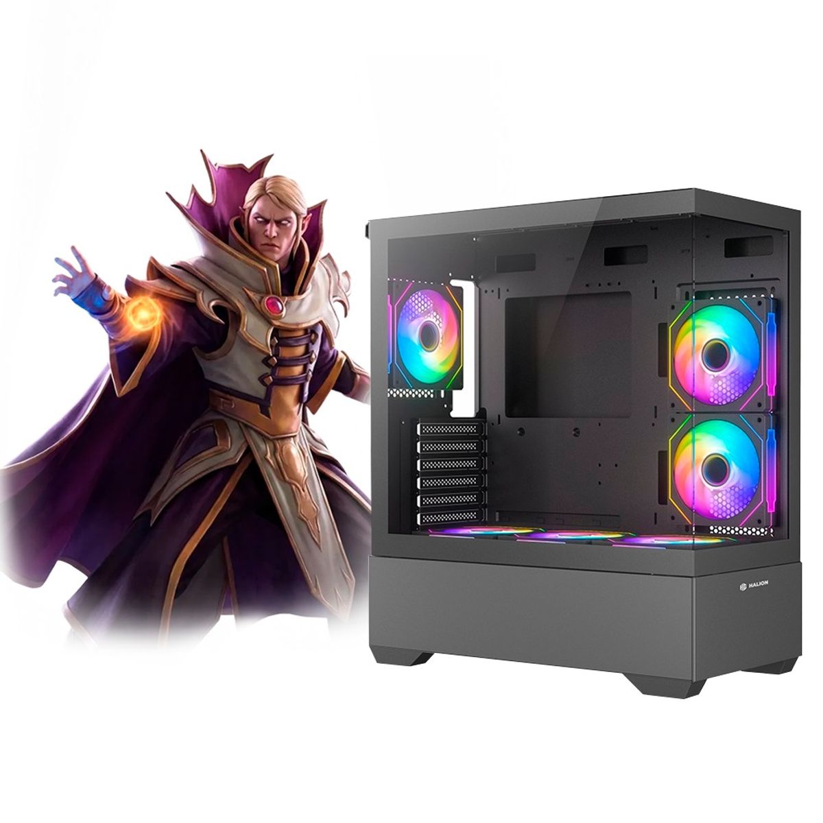 AMD - Computadora PC GAMER RYZEN 7 7700X RAM 16GB SSD 1TB VIDEO 6GB.