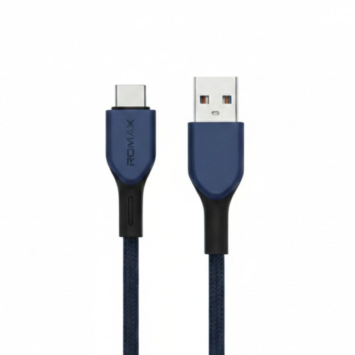 ROMAX - CABLE 6A TIPO USB-A  A USB-C 66W 1 MTS-AZUL