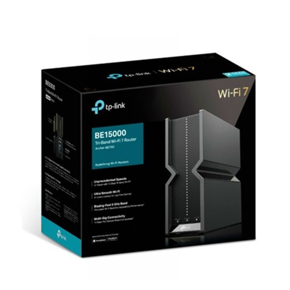 TP LINK - ARCHER BE700 Router WiFi7 BE15000 Triple Banda